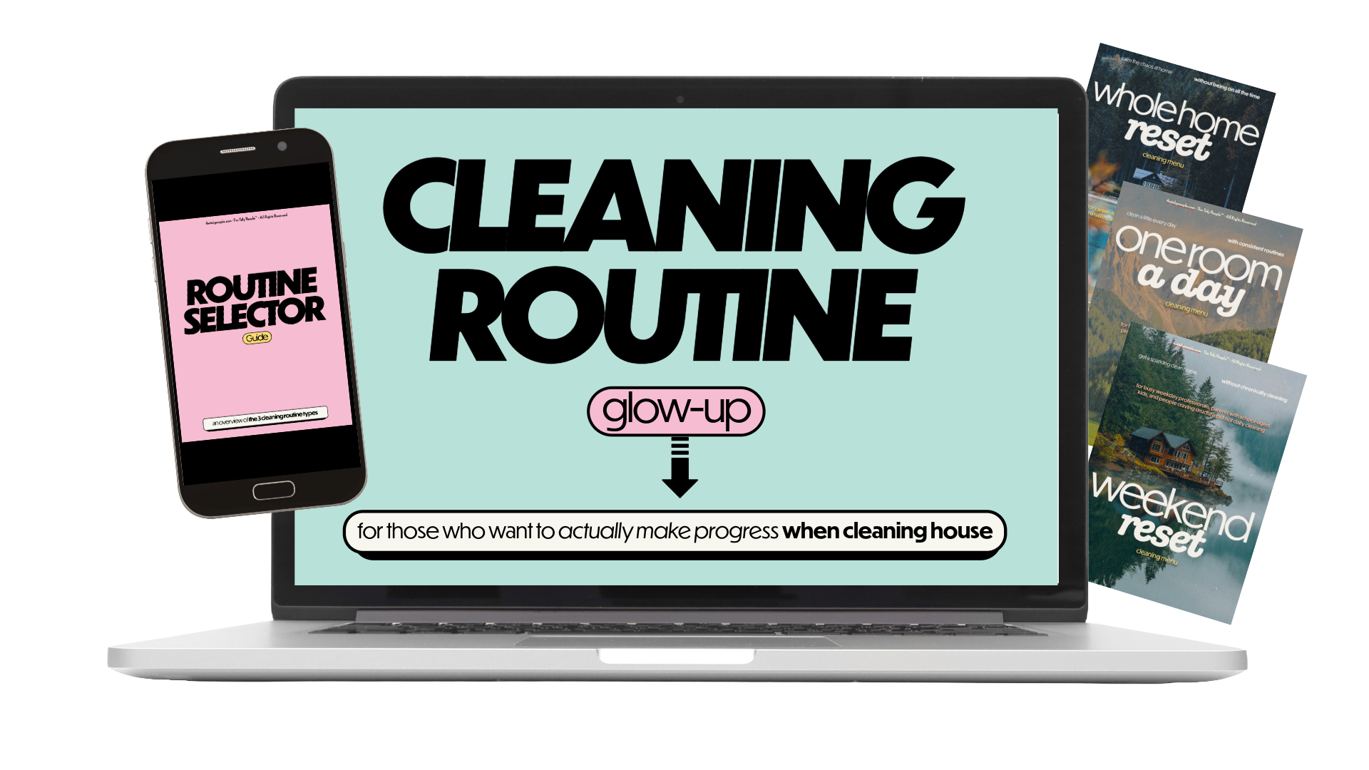 Cleaning Routine Glow-Up Course