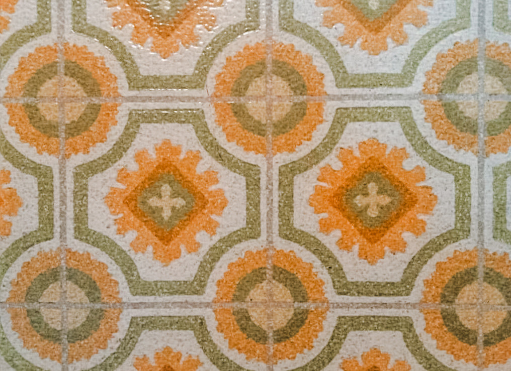 retro floor that's textured flooring