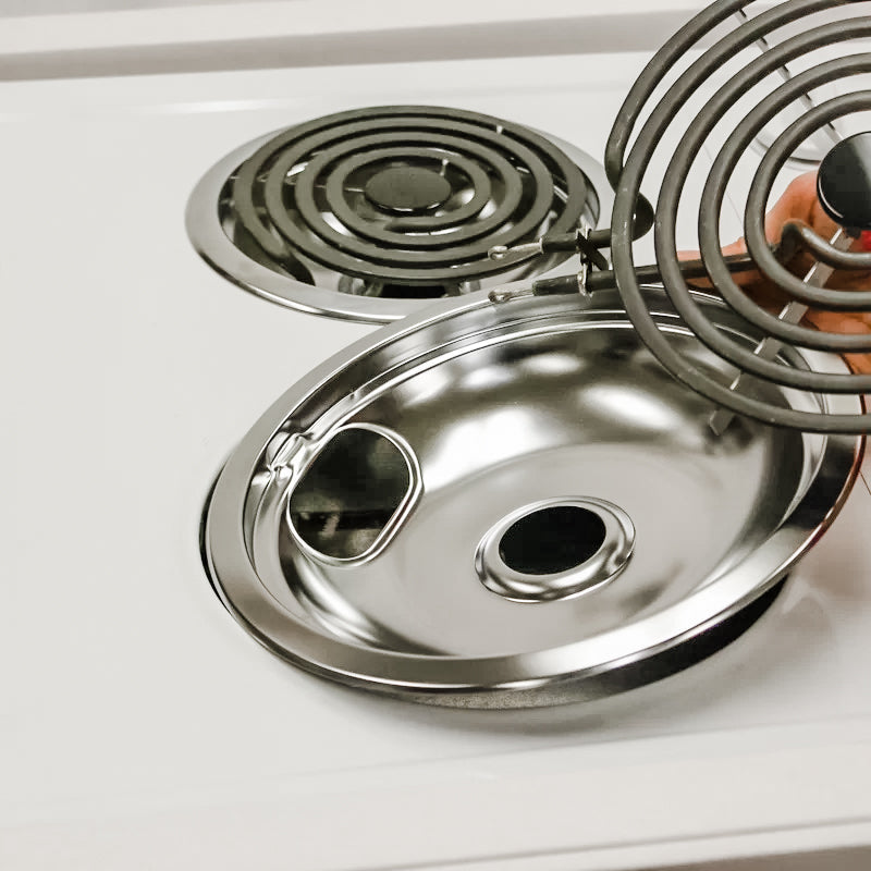 Replacing stovetop drip pans
